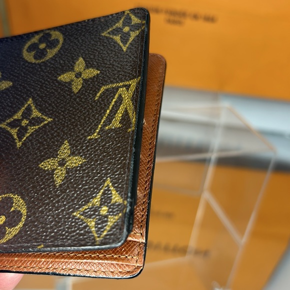 LOUIS VUITTON Louis Vuitton Wallet Leather monogram Wallet brown - Picture 10 of 16